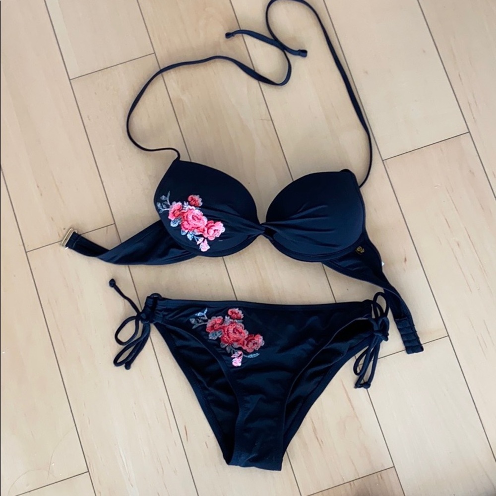 La Vie en rose aqua bikini